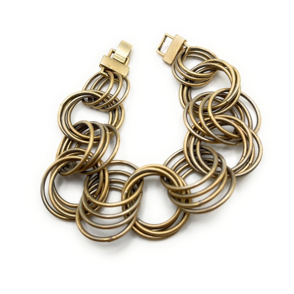 Large Link Charm Retired lia sophia Bracelet - 2211